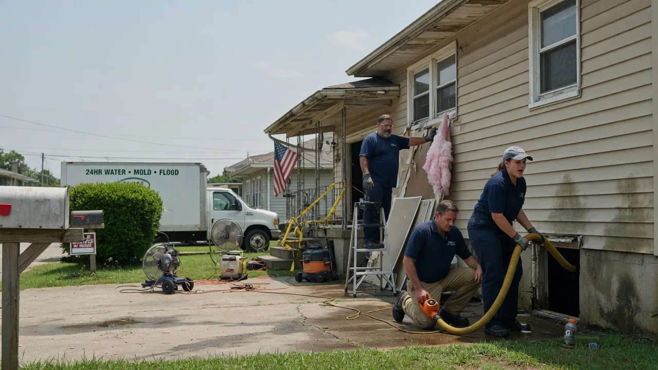 Water Damage Repair in East Bend, NC near me